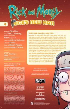 Read Rick and Morty: Rick's New Hat  4 Page 2 in English
