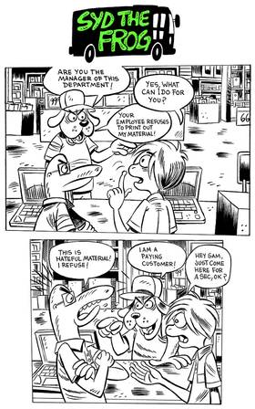 Read Syd the Frog (web toon)  6 Page 1 in English
