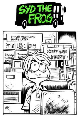 Read Syd the Frog (web toon)  7 Page 1 in English