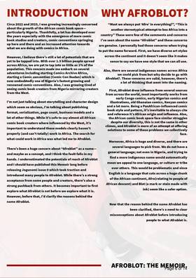 Read AFROBLOT: THE MEMOIR  1 Page 6 in English