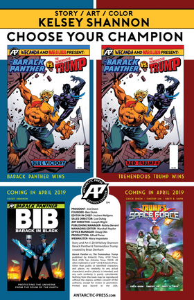 Read The Barack Panther VS. The Tremendous Trump  1 Page 3 in English