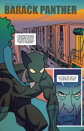 Read The Barack Panther VS. The Tremendous Trump  1 Page 5 in English