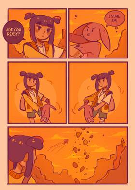 Read The girl, the bunny and the backpack  1 Page 9 in English