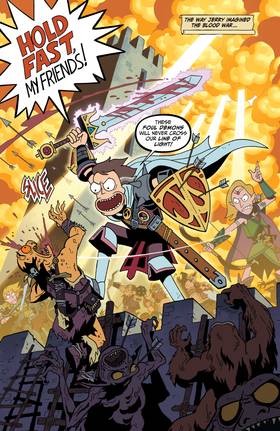 Read Rick and Morty vs. Dungeons & Dragons II  4 Page 3 in English