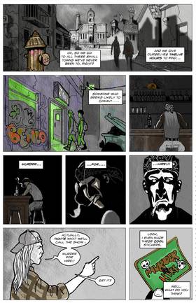 Read whatyadoin?  1 Page 3 in English