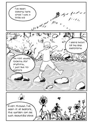 Read The Garden.  1 Page 2 in English