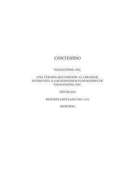 Read THANATOPSIS, INC (Integral)  1 Page 3 in Spanish