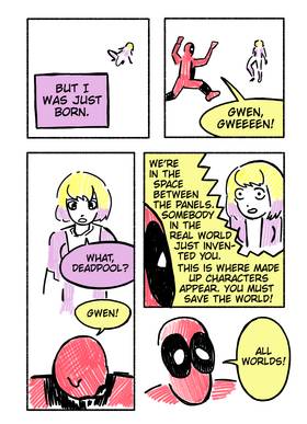 Read Gwenpool Saves Worlds  1 Page 3 in English