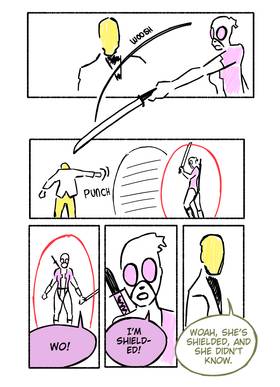Read Gwenpool Saves Worlds  3 Page 4 in English