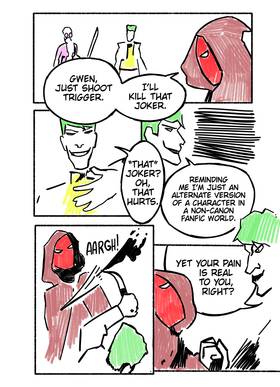 Read Gwenpool Saves Worlds  3 Page 5 in English