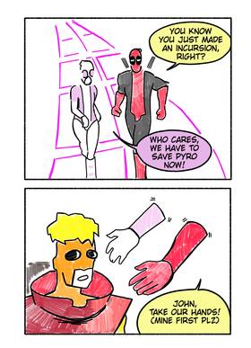 Read Gwenpool Saves Worlds  8 Page 3 in English