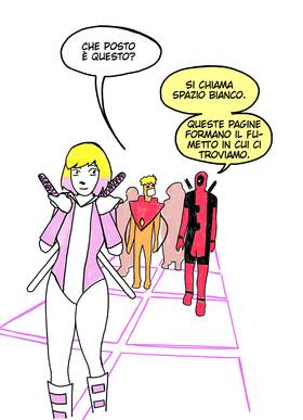 Read Gwenpool Saves Worlds  13 Page 1 in Italian
