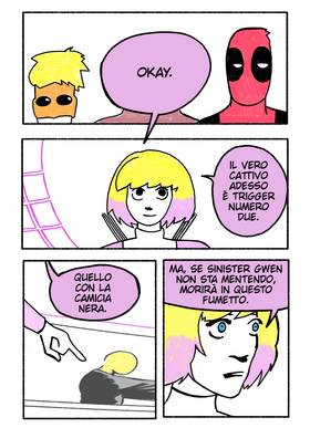 Read Gwenpool Saves Worlds  13 Page 3 in Italian