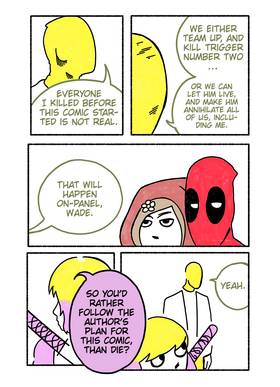 Read Gwenpool Saves Worlds  14 Page 3 in English