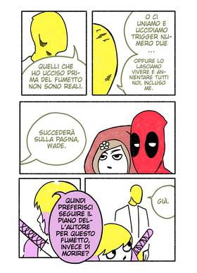 Read Gwenpool Saves Worlds  14 Page 3 in Italian