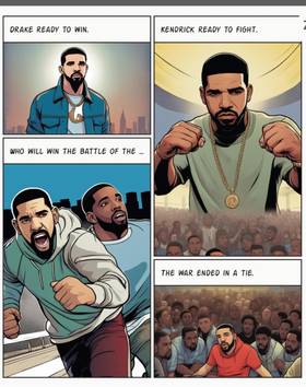 Read Drake Vs Kendrick Lamar who is the king of hip hop   1 Page 1 in English