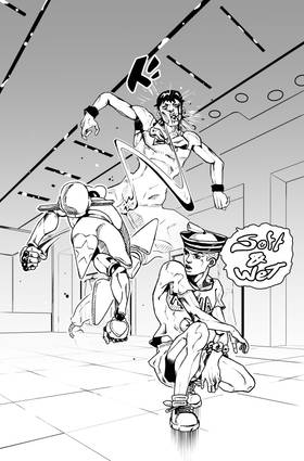 Read JOJOLION X THE JOJOLANDS  1 Page 8 in English