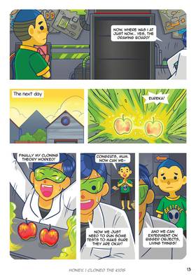 Read Honey, I Cloned the Kids... And other weird tales  1 Page 2 in English