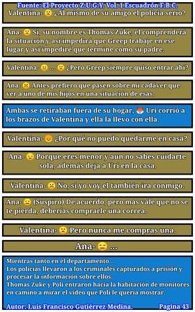 Read El Proyecto Z.U.G.Y. Escuadron F.B.C.  3 Page 3 in Spanish
