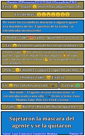 Read El Proyecto Z.U.G.Y. Escuadron F.B.C.  4 Page 2 in Spanish