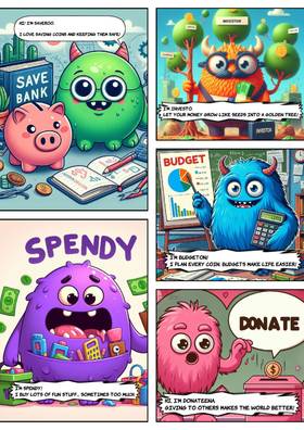 Read Money Monsters: Learn Smart, Save Smarter!  1 Page 7 in English