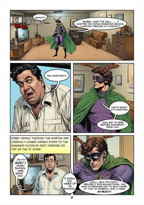 Read The Harrowing Adventures of Gnatman and Bobbin Volume 1  10 Page 6 in English