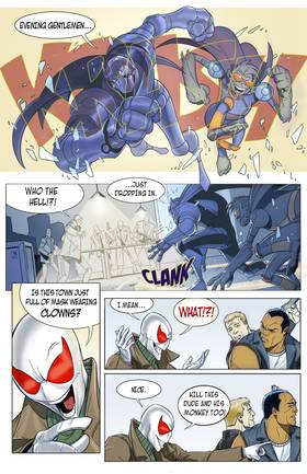 Read Bluebird: Color Ashcan Edition  1 Page 4 in English