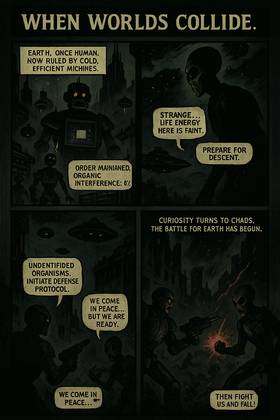 Read Robots vs Aliens  2 Page 1 in English