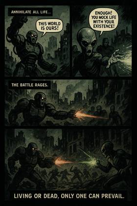 Read Robots vs Aliens  3 Page 1 in English