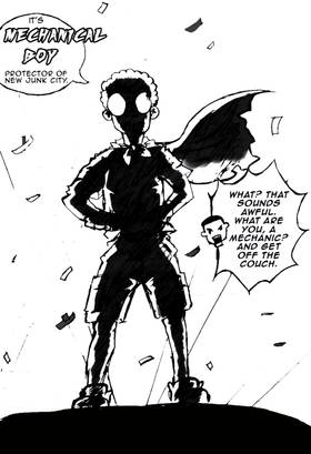 Read MECH-BOY  4 Page 7 in English