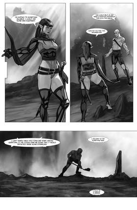 Read DARKER LANDS  1 Page 3 in English