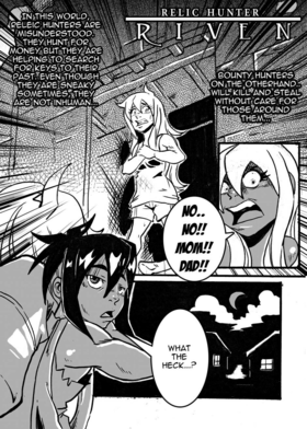 Read RELIC HUNTER: RIVEN - TALES FROM THE WASTELAND  3 Page 2 in English
