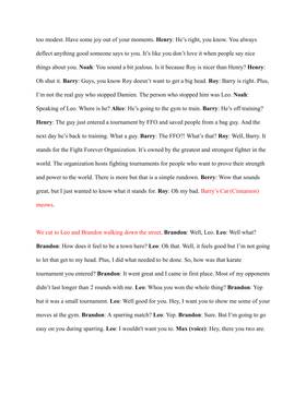 Read Let’s Fight (Working Title)  2 Page 3 in English