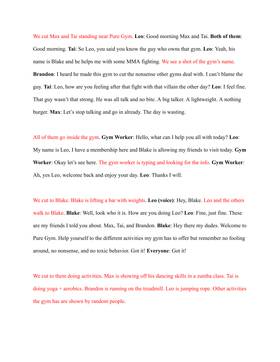 Read Let’s Fight (Working Title)  2 Page 4 in English