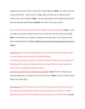 Read Let’s Fight (Working Title)  2 Page 6 in English