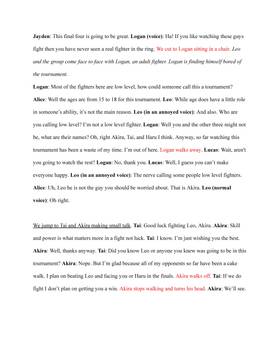 Read Let’s Fight (Working Title)  1 Page 6 in English