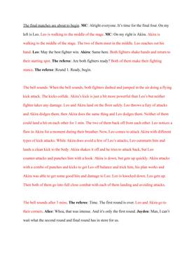 Read Let’s Fight (Working Title)  1 Page 7 in English