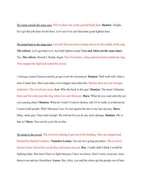 Read Let’s Fight (Working Title)  1 Page 8 in English