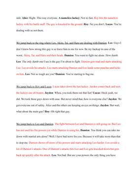Read Let’s Fight (Working Title)  1 Page 9 in English