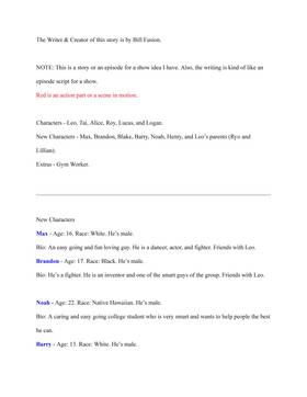 Read Let’s Fight (Working Title)  2 Page 1 in English