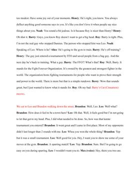 Read Let’s Fight (Working Title)  2 Page 3 in English