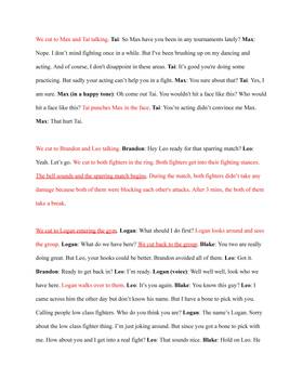 Read Let’s Fight (Working Title)  2 Page 5 in English