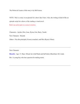 Read Let’s Fight (Working Title)  6 Page 1 in English