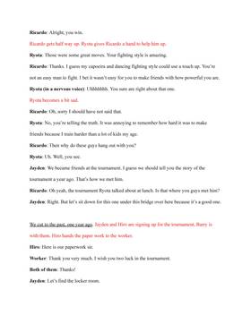 Read Let’s Fight (Working Title)  6 Page 7 in English