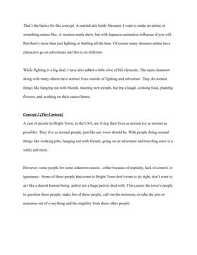Read Info About My IP / Series - I Want To Make A Cartoon Or Anime  1 Page 3 in English