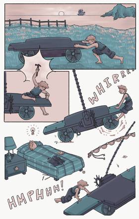 Read Pippin's Flying Machine  1 Page 3 in English
