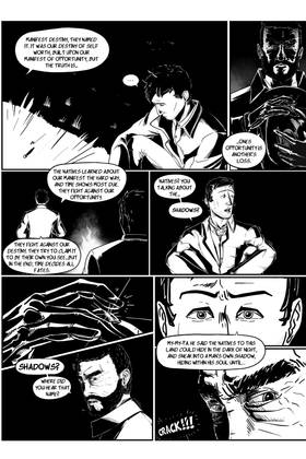 Read SHADOWS IN THE WEST | Horror Comic Short | FREE  1 Page 6 in English