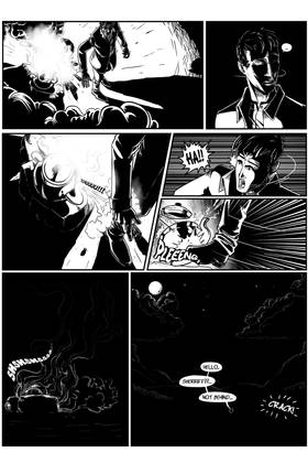 Read SHADOWS IN THE WEST | Horror Comic Short | FREE  1 Page 9 in English