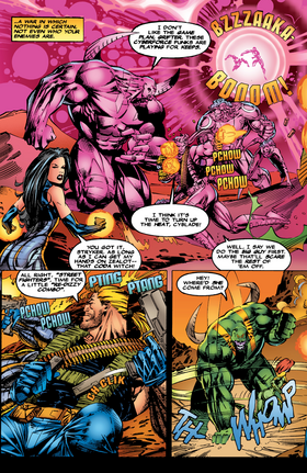 Read Cyber Force  8 Page 4 in English