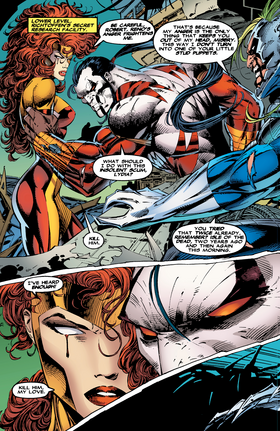 Read Cyber Force  8 Page 6 in English